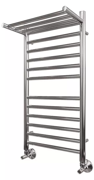 

Водяной полотенцесушитель «Point» PN10148SP П11 40/80 без комплектующих хром с полкой