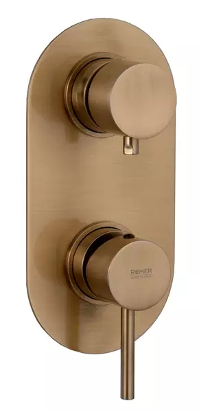 

Внешняя часть смесителя «Remer» X-Style X92KBVO бронза