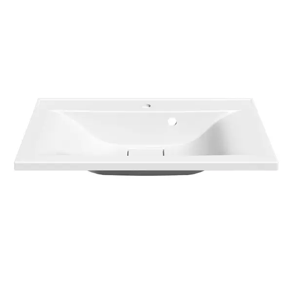 

Раковина «Vincea» 75/45 VCB-3M750W искусственный камень белая
