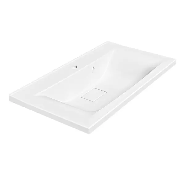 

Раковина «Vincea» 80/45 VCB-3M800W искусственный камень белая