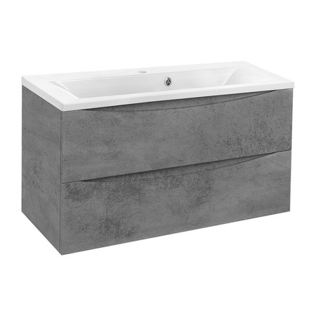 

Тумба с раковиной «Vincea» Mia 90 (90/45 VCB-3M900W) подвесная Beton
