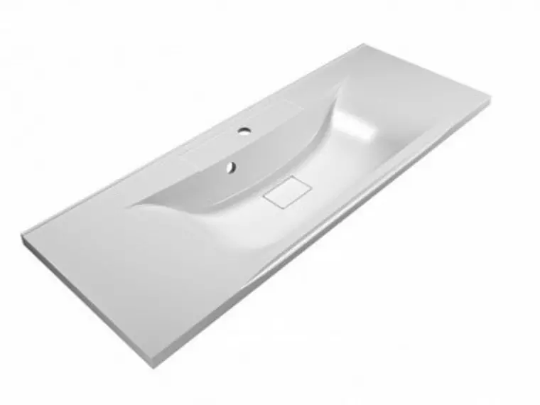 

Раковина «Belbagno» 110/45 BB1100/450-LV-MR-PR искусственный камень белая