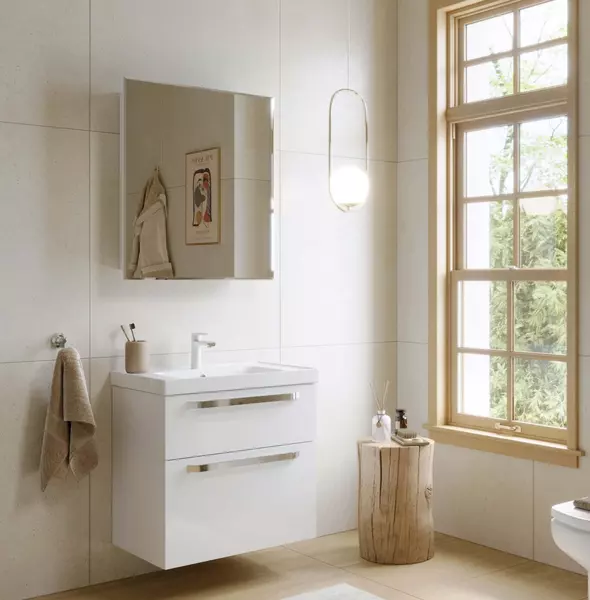 Мебель для ванной подвесная «Alavann» Paris 70 белая