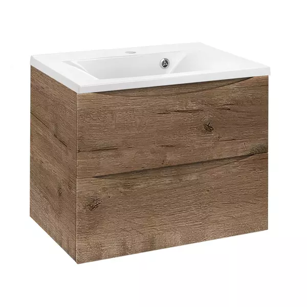 

Тумба с раковиной «Vincea» Mia 65 (VCB-3M650W) подвесная V.Oak
