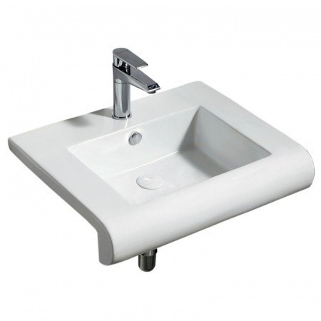 

Раковина «Azario» 60/48 AZ40032605 фарфоровая белая