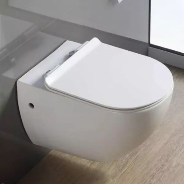 Подвесной унитаз Comforty 104 00-00007789 белый с сиденьем дюропласт с микролифтом белое 14460₽