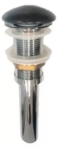 Донный клапан для раковины Comforty DK-01 MDH с механизмом Клик-Клак графит матовый 3050₽