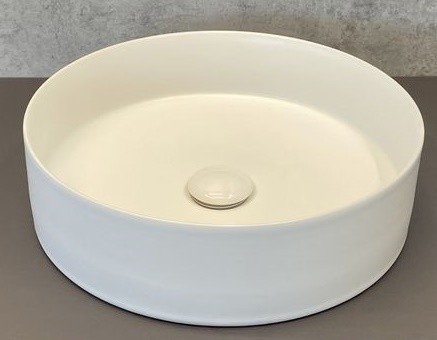 

Раковина «Comforty» 9110MW 40/40 фарфоровая белая матовая