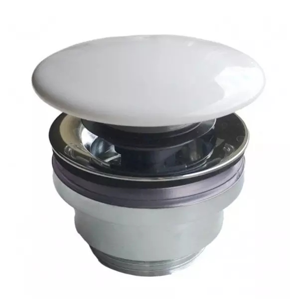 Донный клапан для раковины «Kerama Marazzi» DRR.1/WHT белый