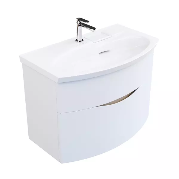 

Тумба с раковиной «Kerama Marazzi» Riva 80 (Riva 80) подвесная белая