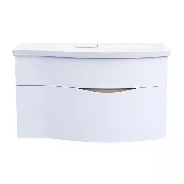 

Тумба с раковиной «Kerama Marazzi» Riva 100 (Riva 100) подвесная белая правая
