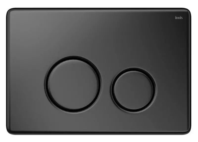 

Кнопка смыва «Iddis» Unisteel 001 UNS01MBi77 металл чёрная