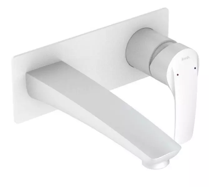 

Смеситель для раковины «Iddis» Ray RAYWT00i65 белый матовый