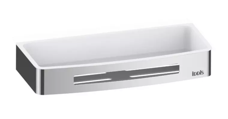 

Полка в ванну «Iddis» Optima Home SHE10SPi44 на стену хром