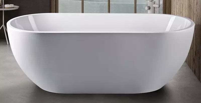 Ванна акриловая ArtMax AM-218 15075 с ножками с сифоном белая 72060₽
