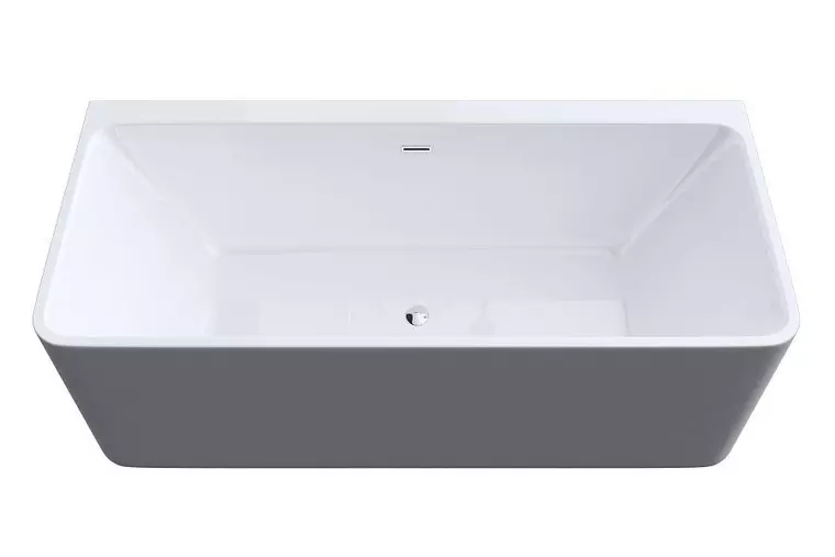 

Ванна акриловая «Art&Max» AM-601 179/79 с ножками с сифоном белая