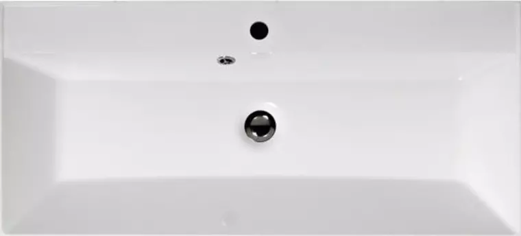 Раковина «Art&Max» 100 AM-LAV-1000-MR-FА литьевой мрамор белая