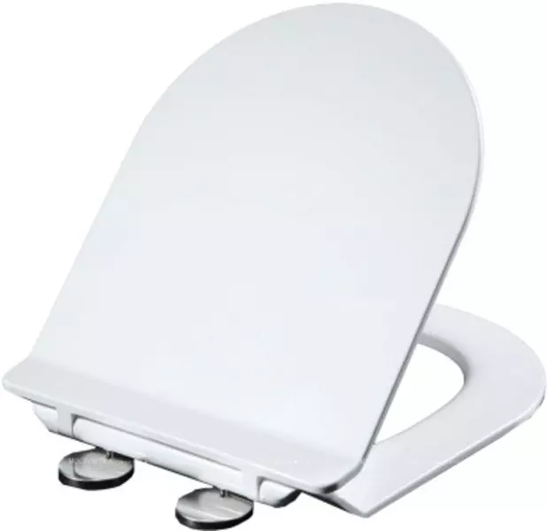 

Сиденье для унитаза «Art&Max» Ovale AM011SC ультратонкое дюропласт с микролифтом белое AM011SC