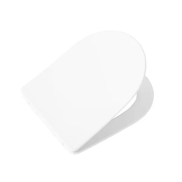Сиденье для унитаза «Art&Max» Rimini AM204SC ультратонкое дюропласт с микролифтом белое