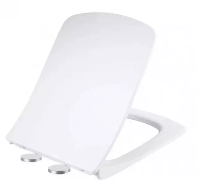 Сиденье для унитаза «Art&Max» Techno AM9310SC ультратонкое дюропласт с микролифтом белое
