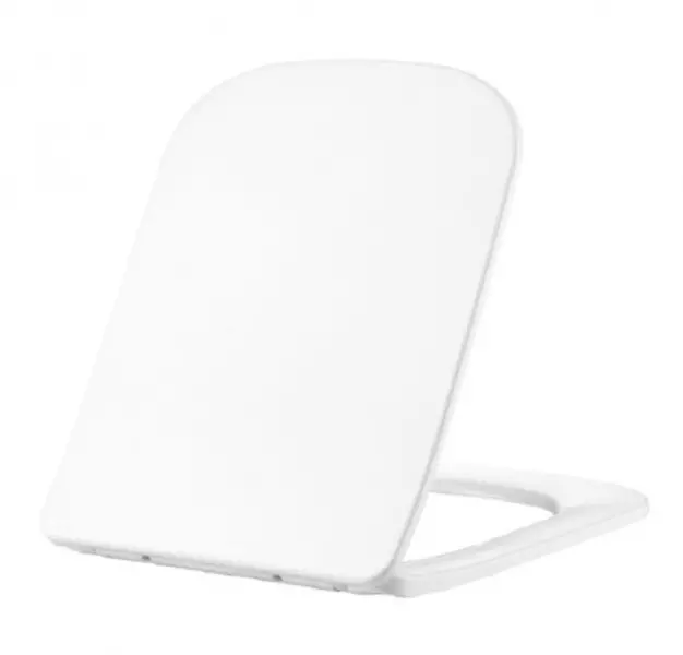 Сиденье для унитаза «Art&Max» Platino AM9321SC ультратонкое дюропласт с микролифтом белое