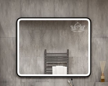 Зеркало Art Max Genova 12080 с подсветкой с часами 21910₽