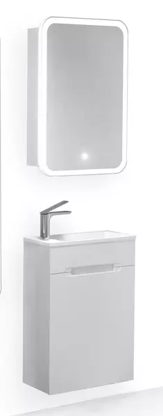 Мебель для ванной подвесная «Jorno» Modul 60 белая