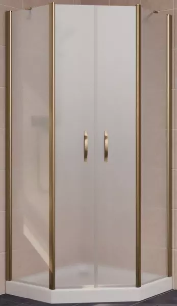 

Душевой угол-ограждение «Vegas Glass» EFA-Pen Lux 100/100 сатин/бронза без поддона универсальный