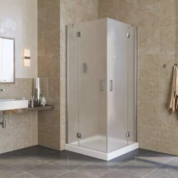 

Душевой угол-ограждение «Vegas Glass» AFA Lux 120/120 прозрачный/глянцевый хром без поддона универсальный