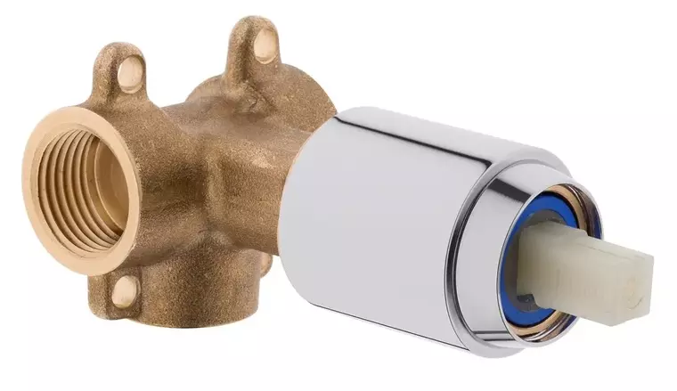 

Внутренняя часть смесителя «Vitra» Stop valves A41455 хром