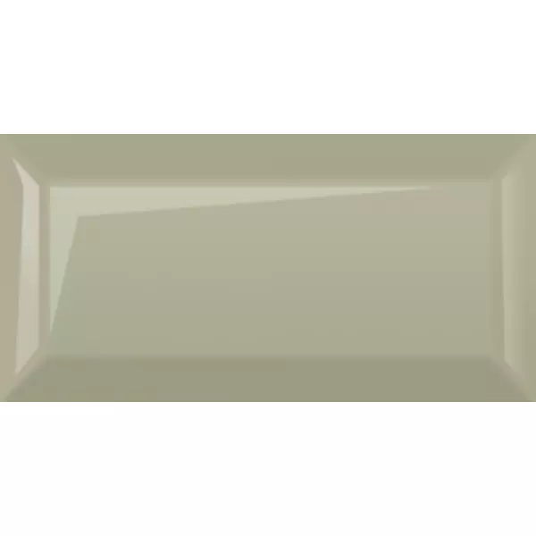 

Настенная плитка «Golden Tile» Metrotiles грань 20x10 46R061 оливковый