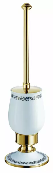 

Ёршик для унитаза «Schein» Saine Gold 7053032VF напольный золотой/белый