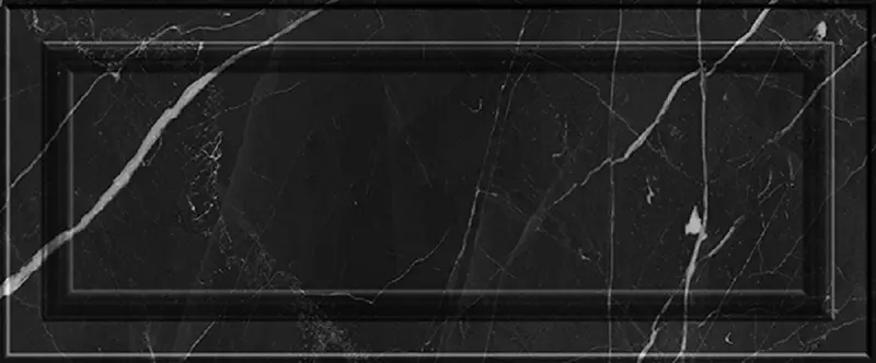 

Настенная плитка «Gracia Ceramica» Noir 02 Glossy 60x25 010100001219 black