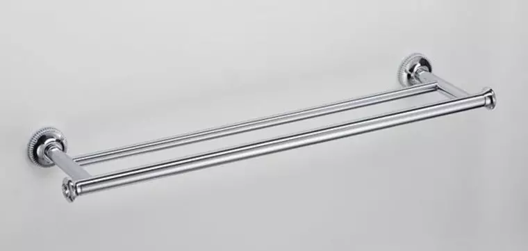 

Полотенцедержатель двойной «Schein» Superior 7066040 на стену хром