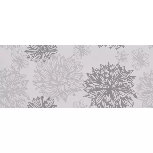 

Настенная плитка «Golden Tile» Osaka Flower 50x20 522251 серый