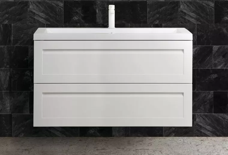

Тумба с раковиной «Art&Max» Platino 100 (Am-lav 100) подвесная белый матовый
