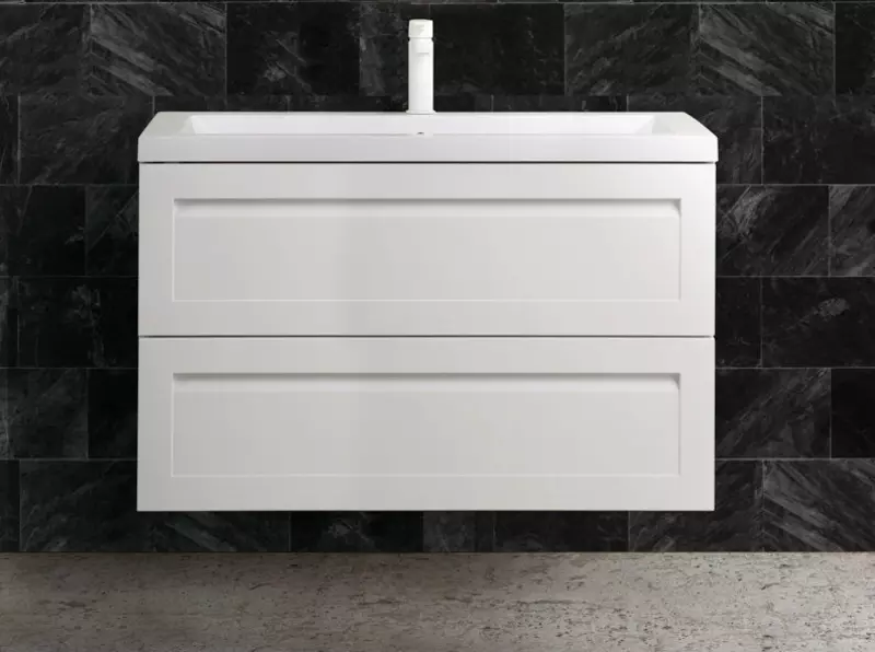 

Тумба с раковиной «Art&Max» Platino 90 (AM7110-90) подвесная белый глянец