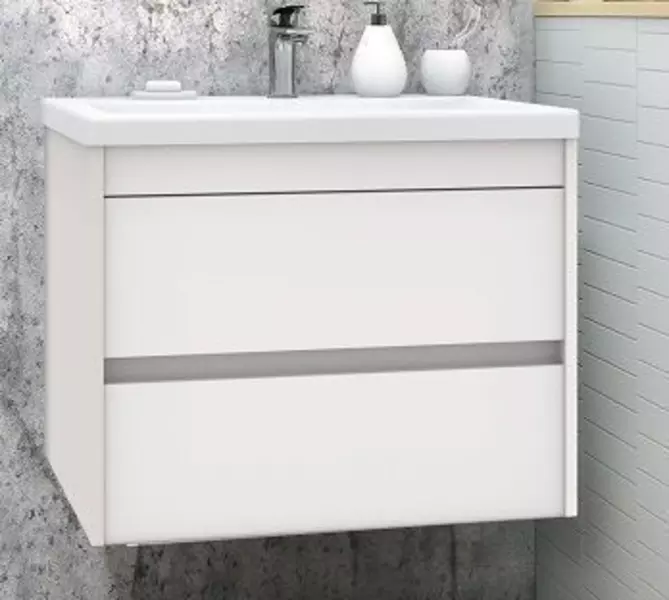 

Тумба с раковиной «Art&Max» Family 75 (Am-lav 75) подвесная Bianco Lucido