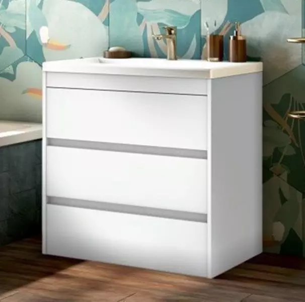 

Тумба с раковиной «Art&Max» Family 75 (Am-lav 75) Bianco Lucido