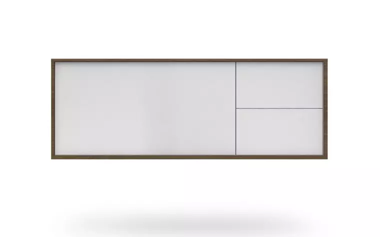 

Тумба «Kerama Marazzi» Atollo 110 подвесная белая матовая/деревянная