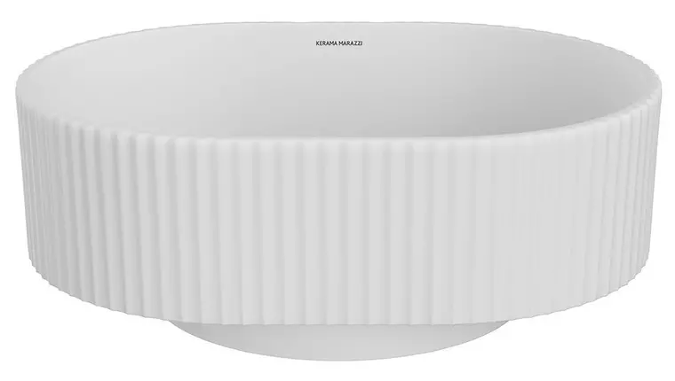 

Раковина «Kerama Marazzi» Vento 50/37 VE.wb.50\WHT.M фарфоровая белая матовая