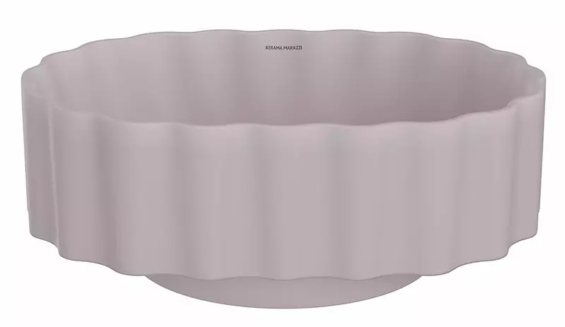 

Раковина «Kerama Marazzi» Artbasin Conchiglia 50/37 CC.wb.50\MAL фарфоровая мальва матовая
