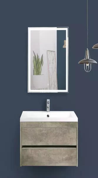Мебель для ванной подвесная «Art&Max» Family 58 Cemento Veneto - фото 1