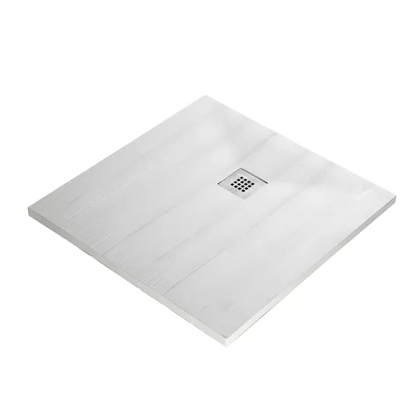 

Душевой поддон «WasserKRAFT» Aller 10T03 90/90 низкий из литьевого мрамора квадратный матовая слоновая кость