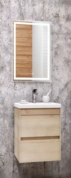 

Мебель для ванной подвесная «Art&Max» Family 50 Pino Bianco