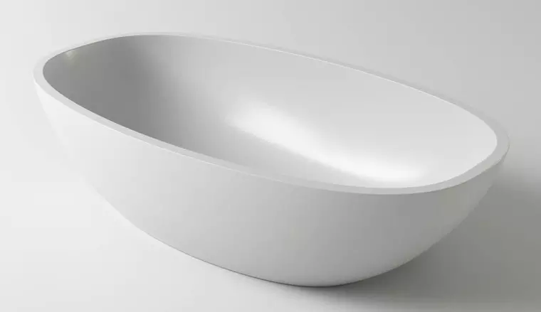 

Раковина «Holbi» Tefia 64/35 1.02.008.11.1 искусственный камень белая матовая