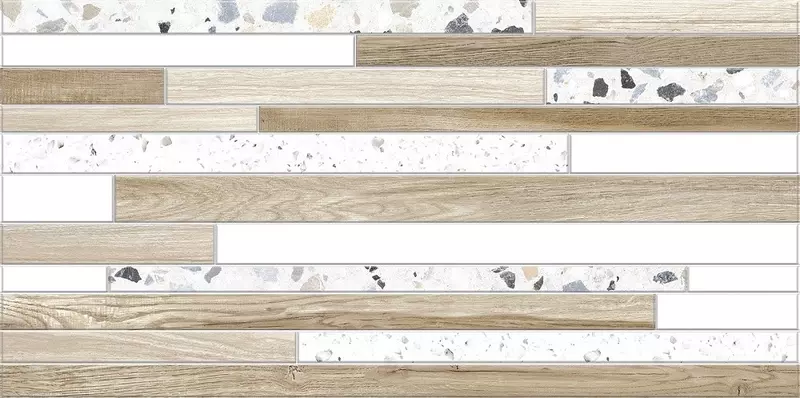 Настенная плитка Alma Ceramica Bilbao Glossy 50x249 TWU09BLB024 мультиколор 870₽