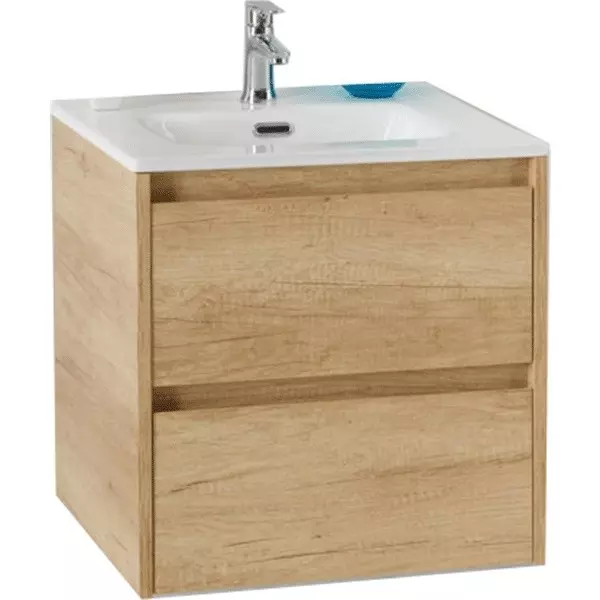 

Тумба с раковиной «Belbagno» Kraft-39 50 (BB500/390ETL) подвесная Rovere Nebrasca Nature