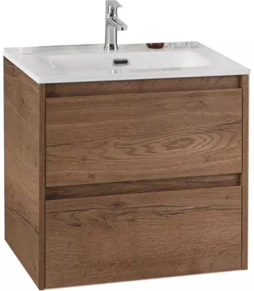 

Тумба с раковиной «Belbagno» Kraft-39 50 (BB500/390ETL) подвесная Rovere Tabacco