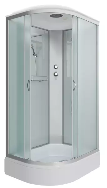

Душевая кабина «Niagara» NG-33194-14R 110/90 средний поддон матовая/белая правая